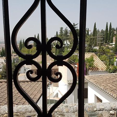 Cueva Albaicin Granada Avec Vue Sur L'Alhambra Villa Exterior photo